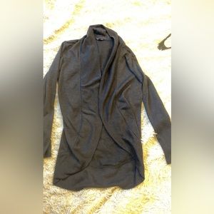 Black open cardigan size small